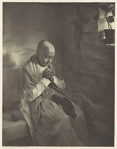 Old Woman Praying