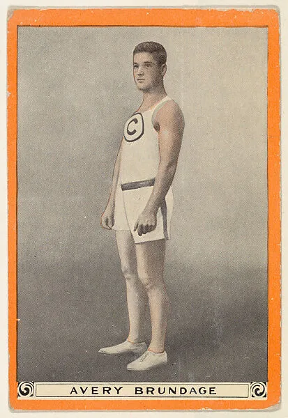Avery Brundage, from for the World's Champion Athletes series (T230) — Pan Handle Scrap Company