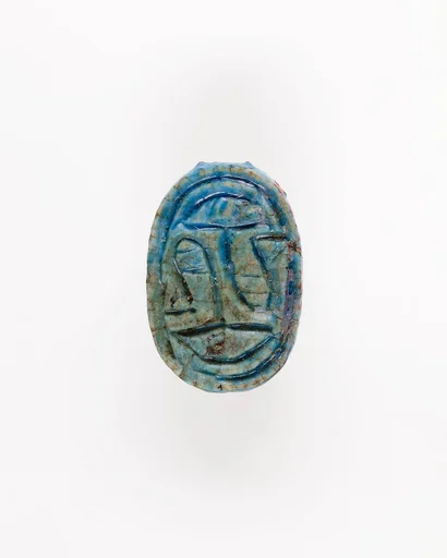 Scarab with Papyrus Motif