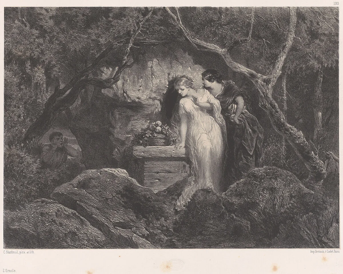 The Oracle — Bertauts, P. Cadet, Paris|Célestin Nanteuil