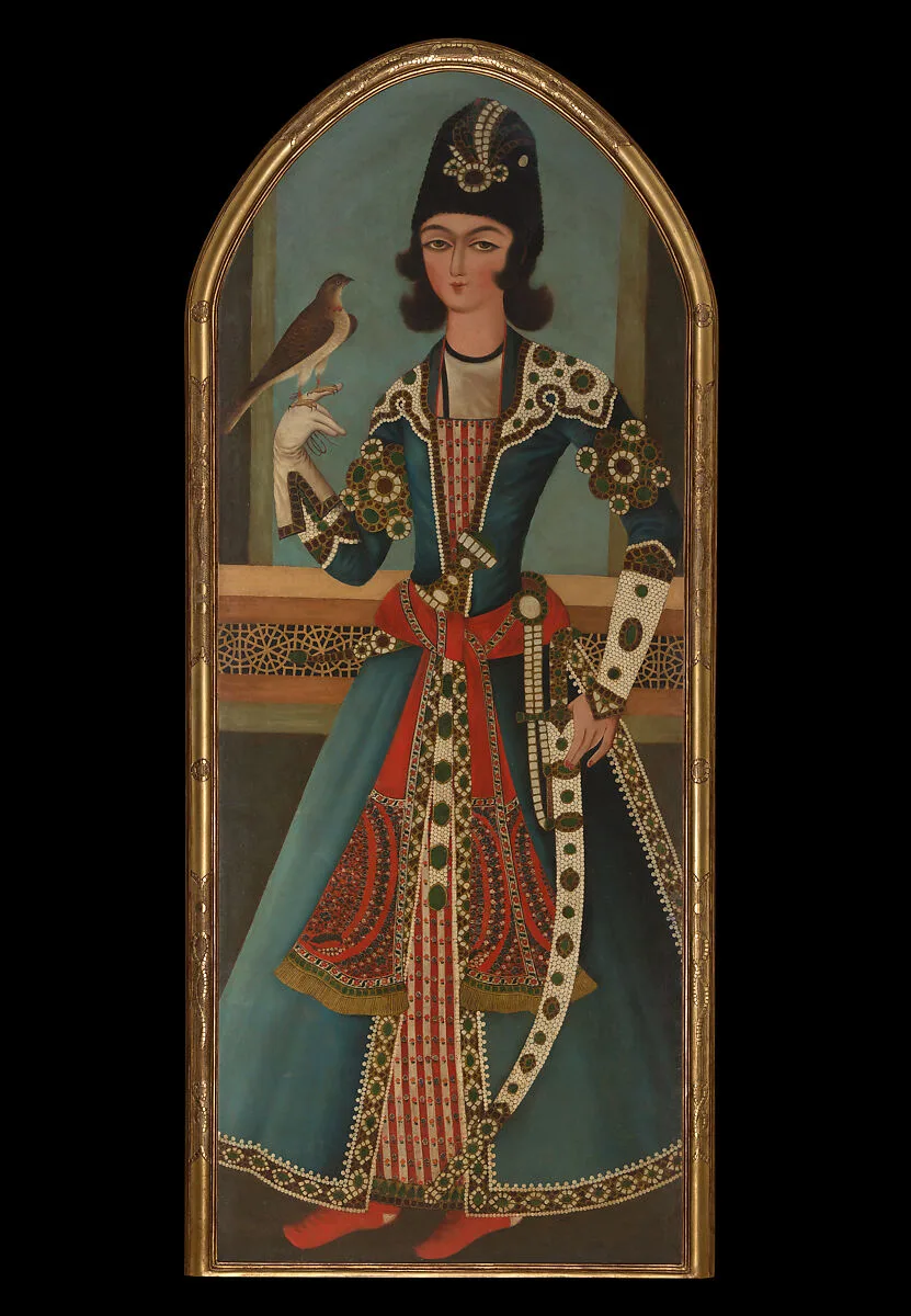 Prince Holding a Falcon — Unknown