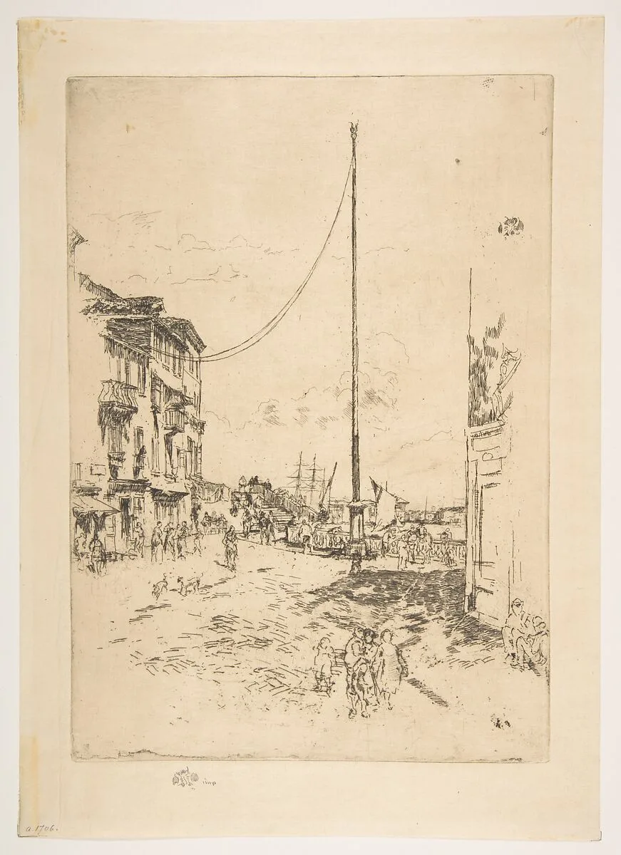 The Little Mast — James McNeill Whistler