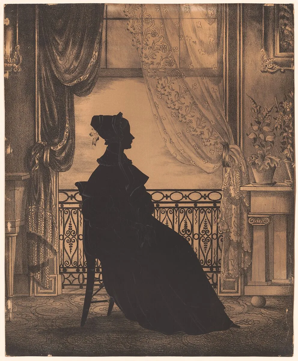 Portrait of a Woman before a Window — William Henry Brown