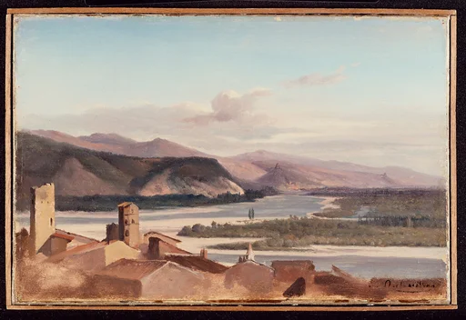 View in the Rhône Valley