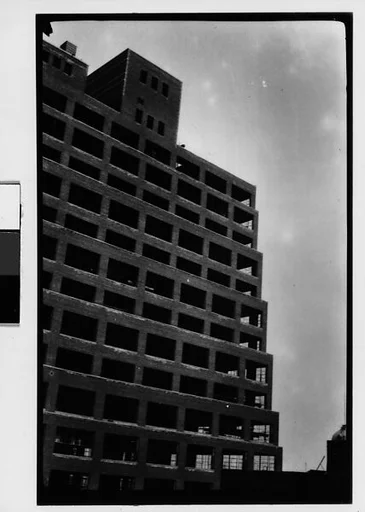 [Building Under Construction, East 44th Street, New York City]