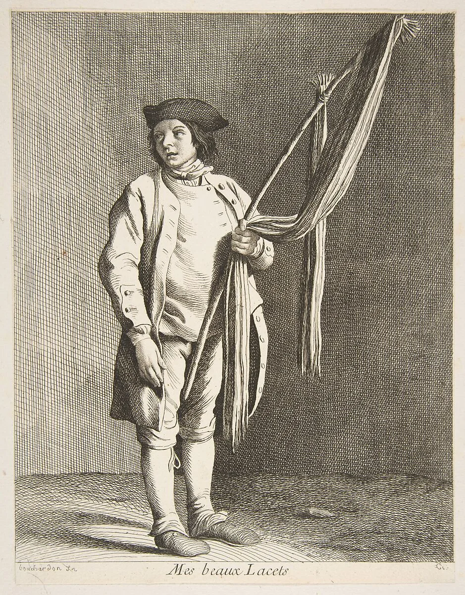 Laces Peddler — François Joullain|Edme Bouchardon|Anne Claude Philippe de Tubières, comte de Caylus