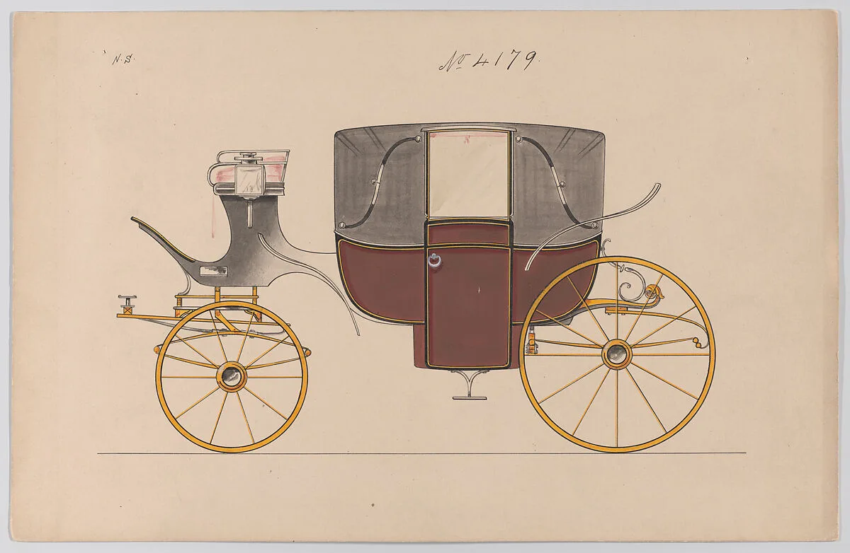 Design for Landau, No. 4179 — Brewster & Co.|Herman Stahmer