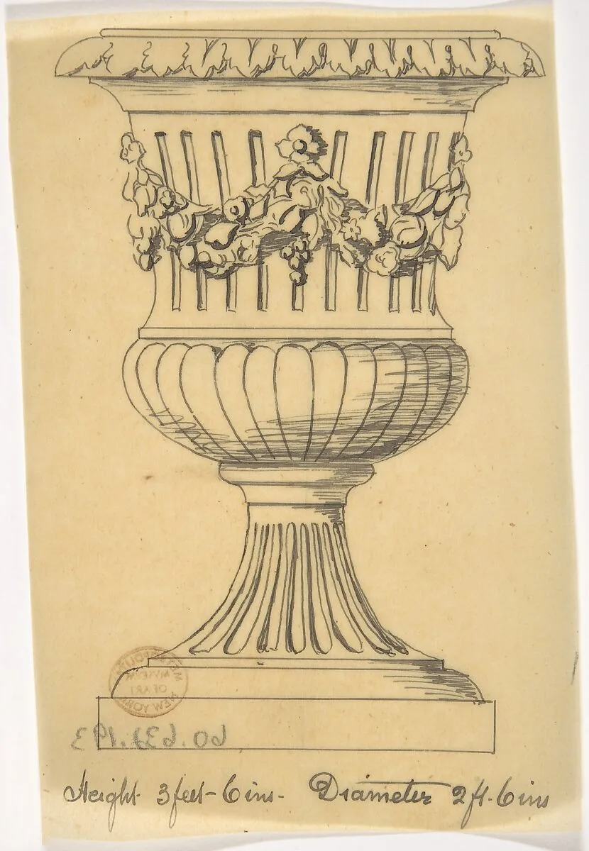 Classical vase — Anonymous, British, 19th century