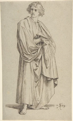 Study of a Male Figure