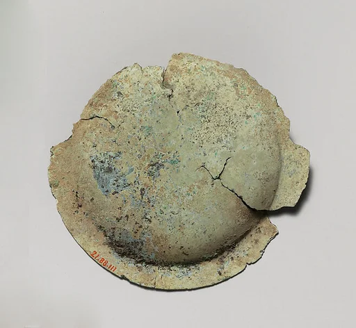 Miniature bronze shield
