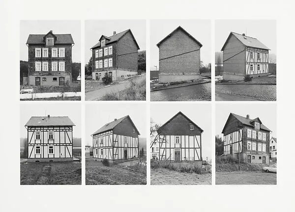 Framework House, 8 Views, Hauptstraße 3, Birken, Germany — Bernd Becher|Bernd and Hilla Becher|Hilla Becher