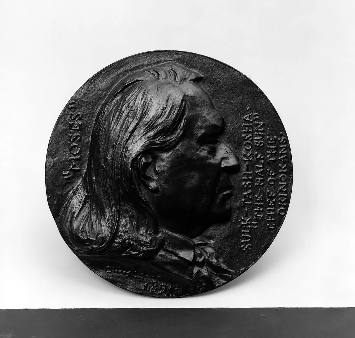 Moses, Chief of the Okinokans — Olin Levi Warner