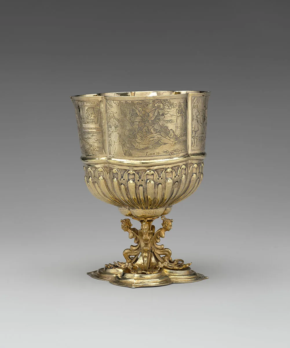 Cup with scenes from the New Testament (one of a pair) — Franz Fischer