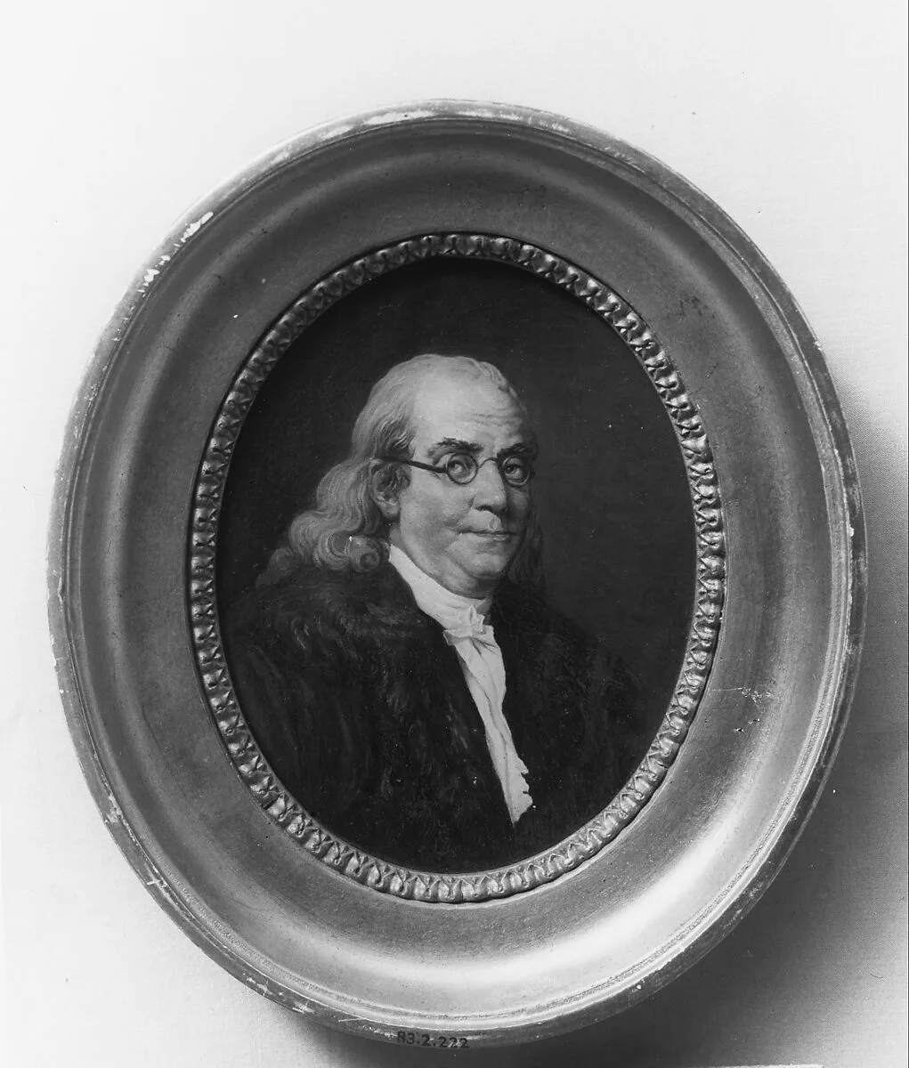 Portrait of Benjamin Franklin — H. Sanford
