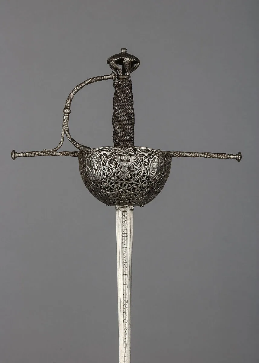Cup-Hilted Rapier — Unknown
