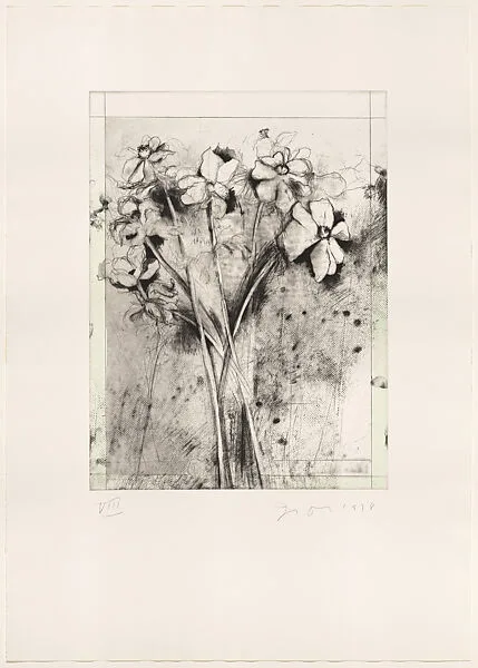 Anemones — Deli Sacilotto|Pace Prints|Mitchell Friedman|Jim Dine