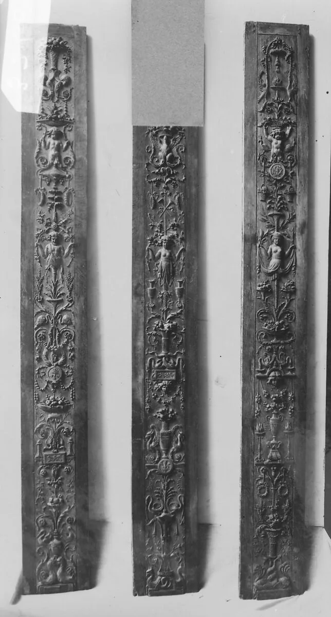 Pilaster panel (part of a set of eight) — Unknown