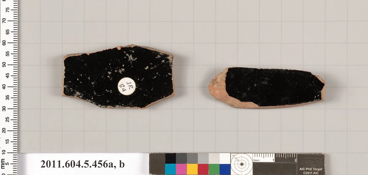 Terracotta fragments of kylikes (drinking cups) — Unknown