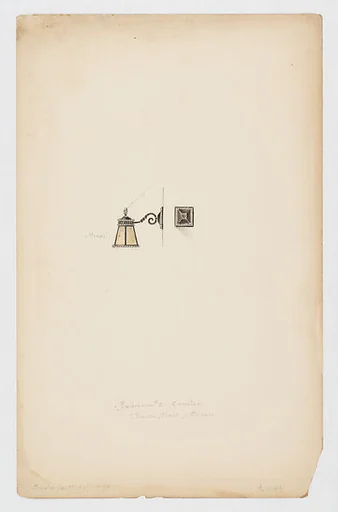 Design for wall lamp