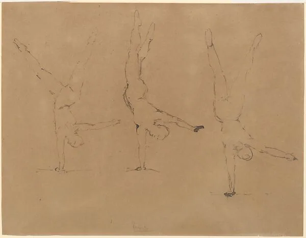 Three Studies of an Acrobat — Pablo Picasso