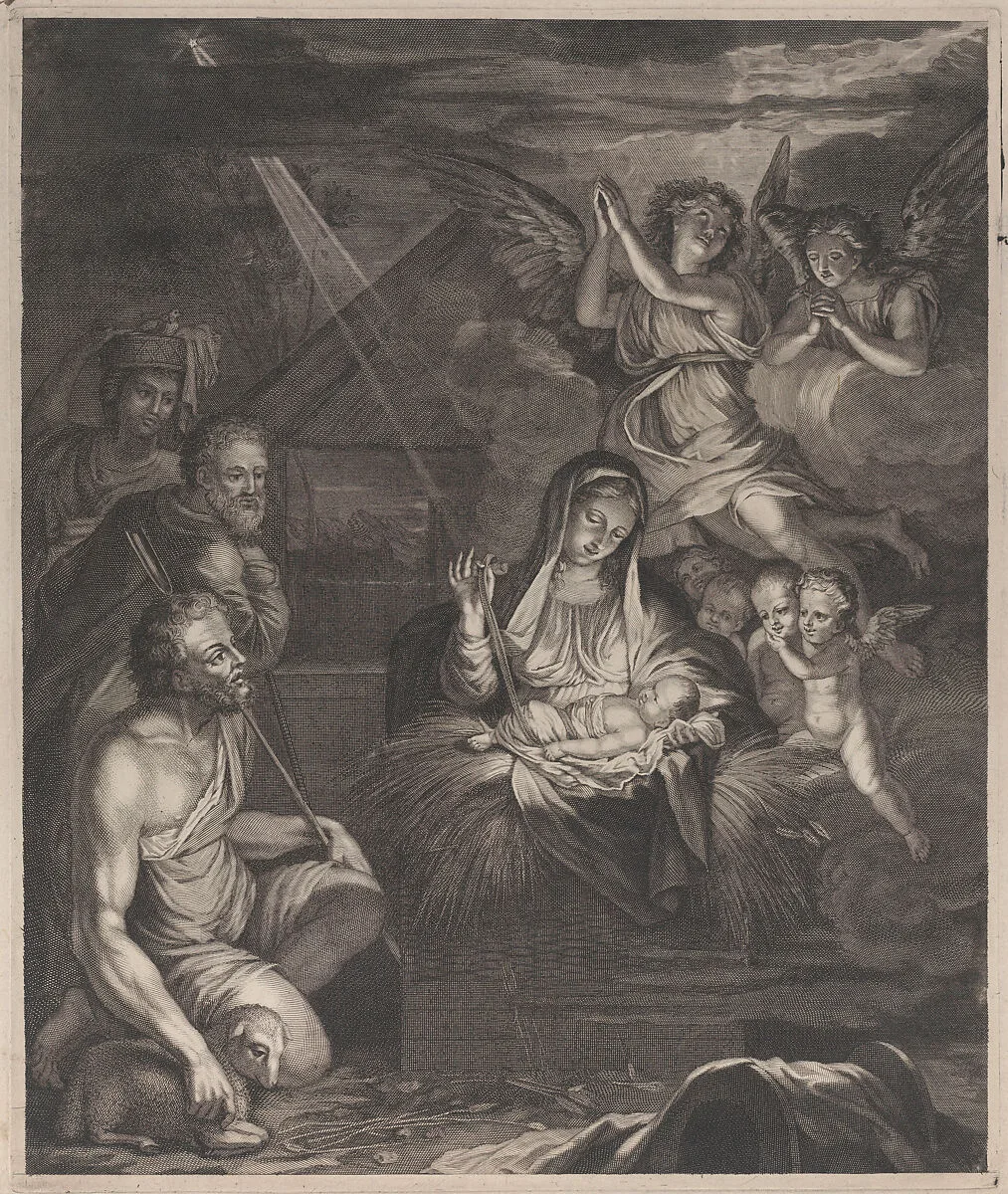 Adoration of the shepherds — Anonymous