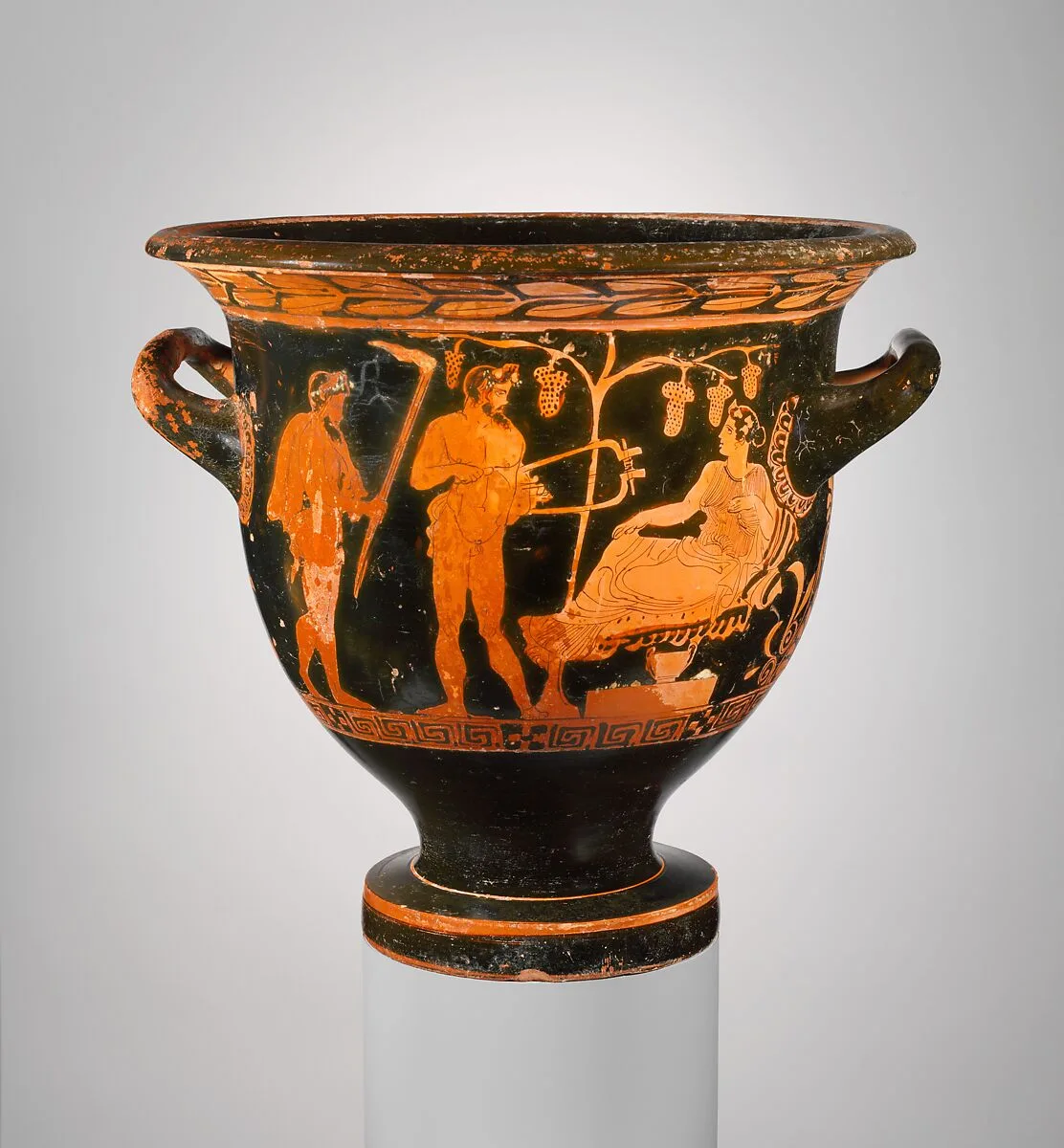 Terracotta bell-krater (bowl for mixing wine and water) — Unknown