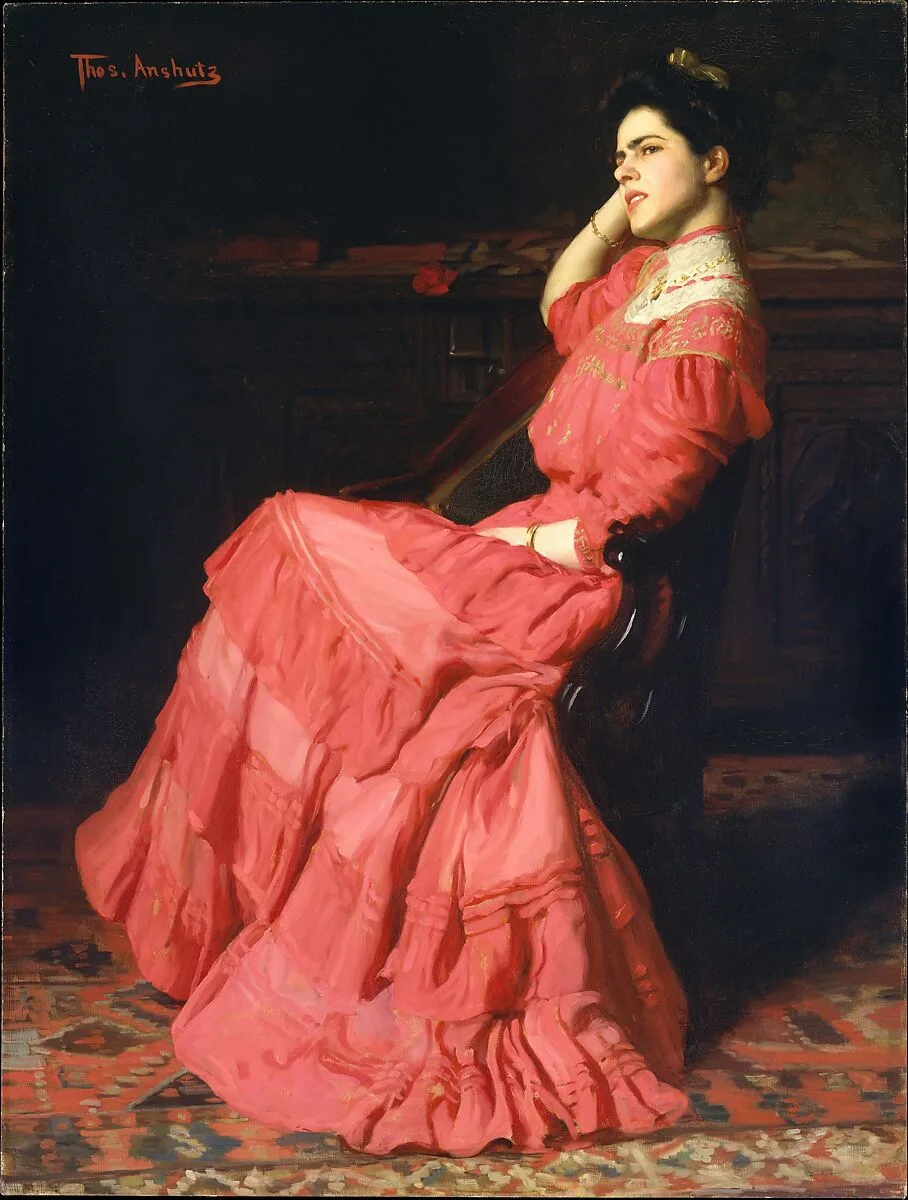 A Rose — Thomas Anshutz