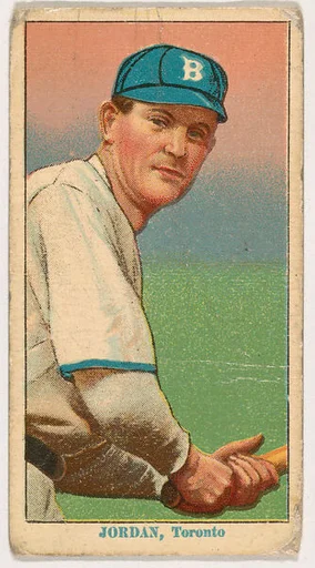 Tim Jordan, Toronto, from Coupon Cigarettes Baseball Issue, 1914-1916