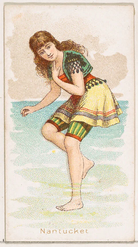 Nantucket, from the Fancy Bathers series (N187) issued by Wm. S. Kimball & Co. — William S. Kimball & Company