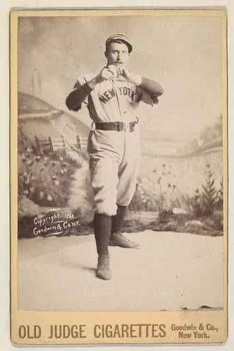 Titcomb, Pitcher, New York, from the series Old Judge Cigarettes