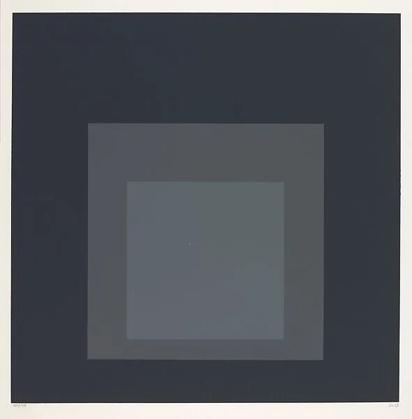 Untitled, from "Homage au Carré" — Josef Albers