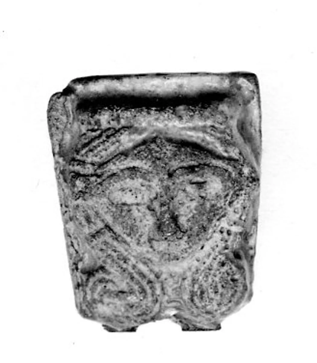 Hathor Head from a Sistrum Handle — Unknown