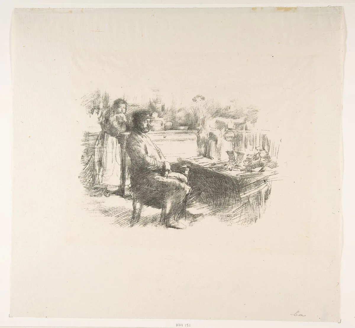 The Shoemaker (The Shoemaker, Dieppe) — James McNeill Whistler