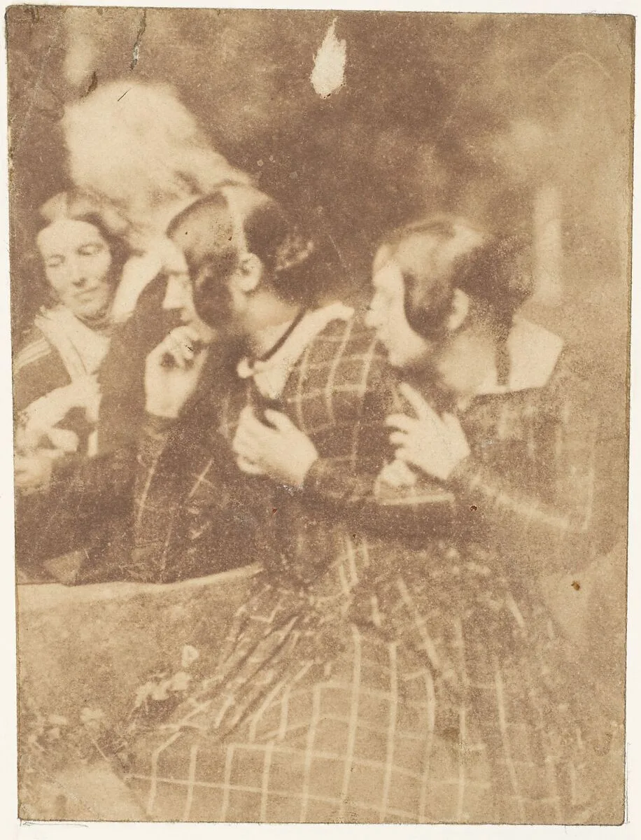 John Henning with Group of Ladies — David Octavius Hill|Robert Adamson|Hill and Adamson