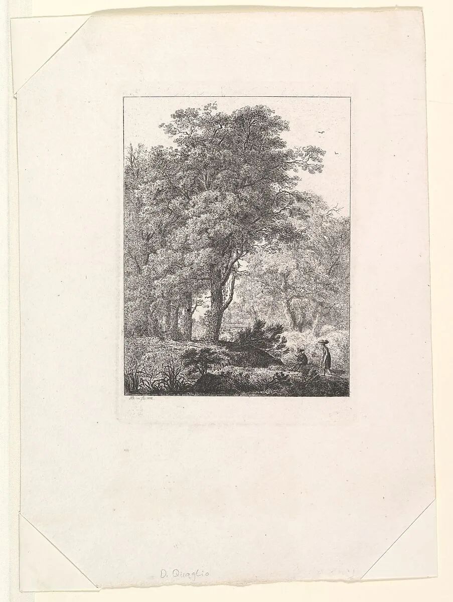 Forest Landscape — Domenico Quaglio II