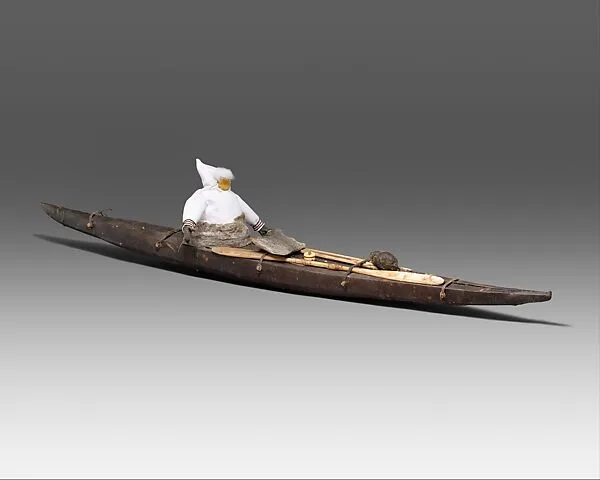 Kayak Model with Hunter — Sarah Novalinga