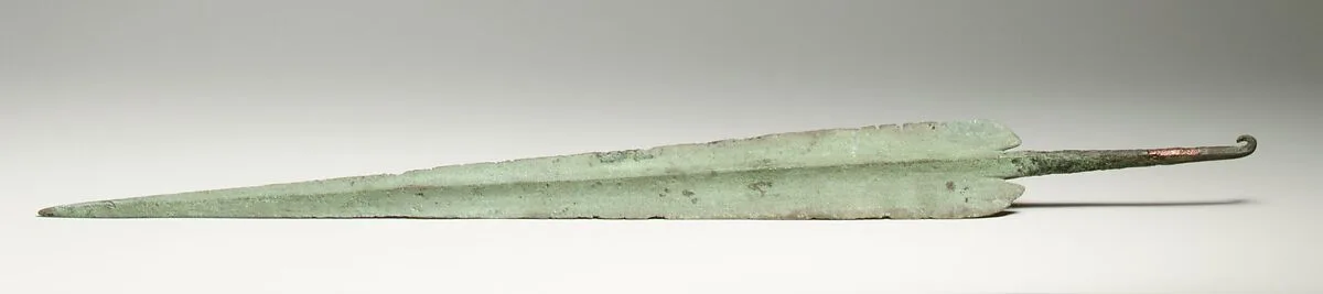 Copper alloy spearhead — Unknown
