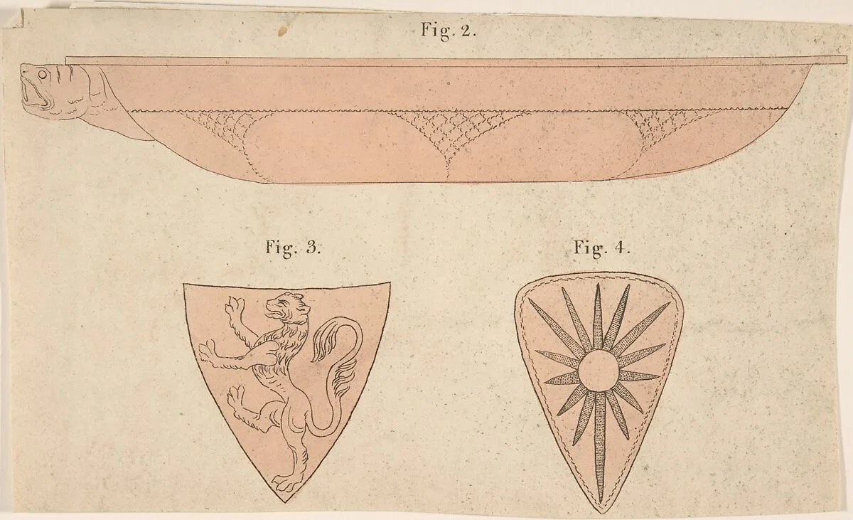 Shield Designs — Anonymous, British, 19th century