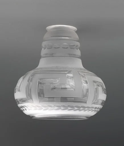 Cut glass shade