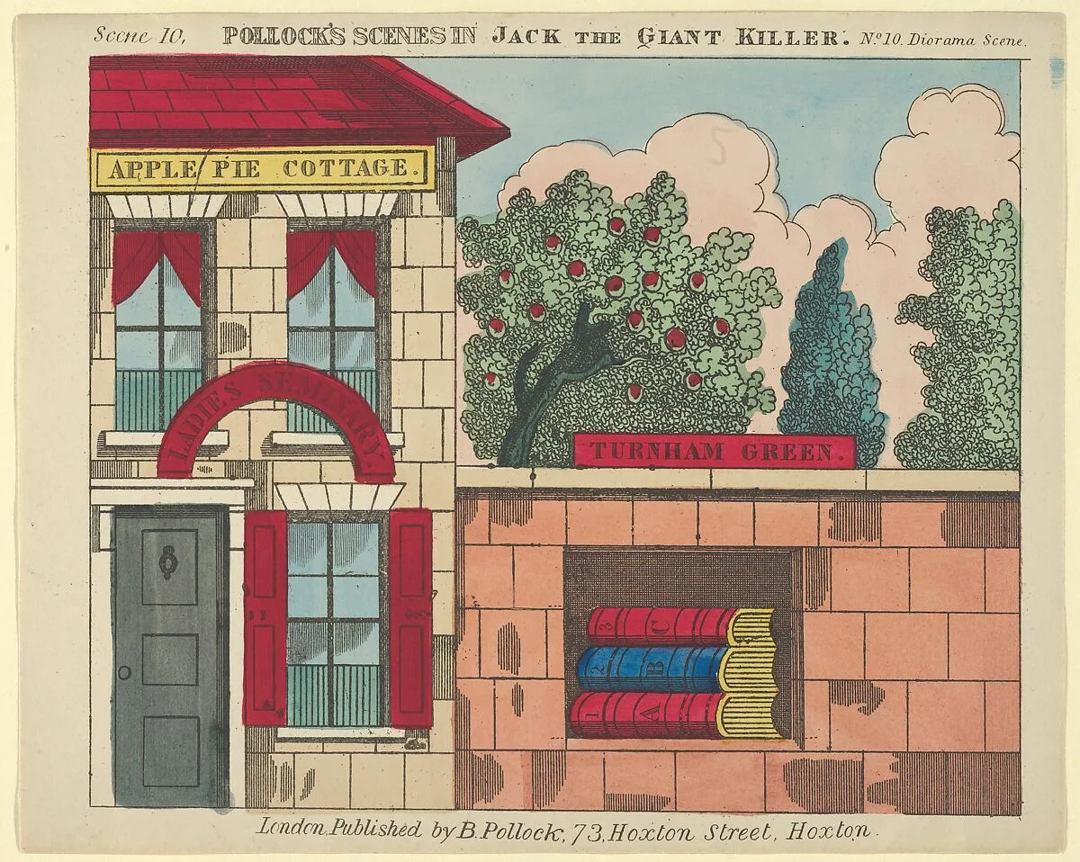 Scene 10, from Jack and the Giant Killer, Scenes for a Toy Theater — Benjamin Pollock