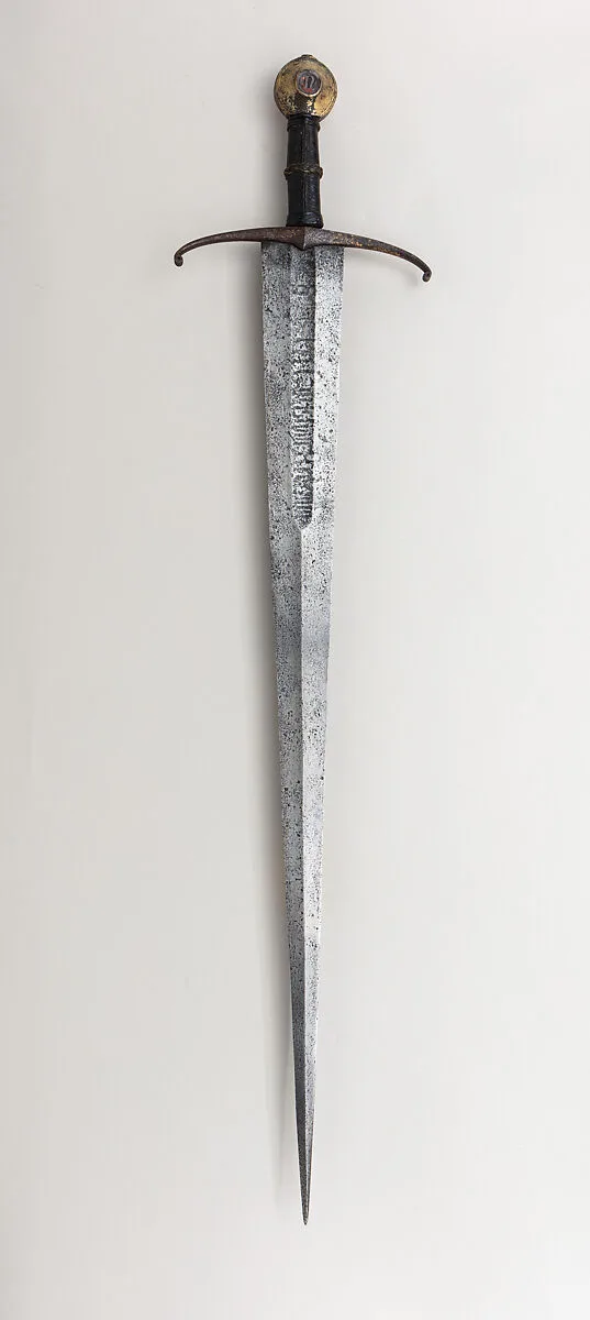 Sword in 15th Century Gothic Style — Unknown