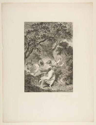 La Clochette, from Contes et nouvelles en vers par Jean de La Fontaine.  A Paris, de l'imprimerie de  P. Didot, l'an III de la République, 1795