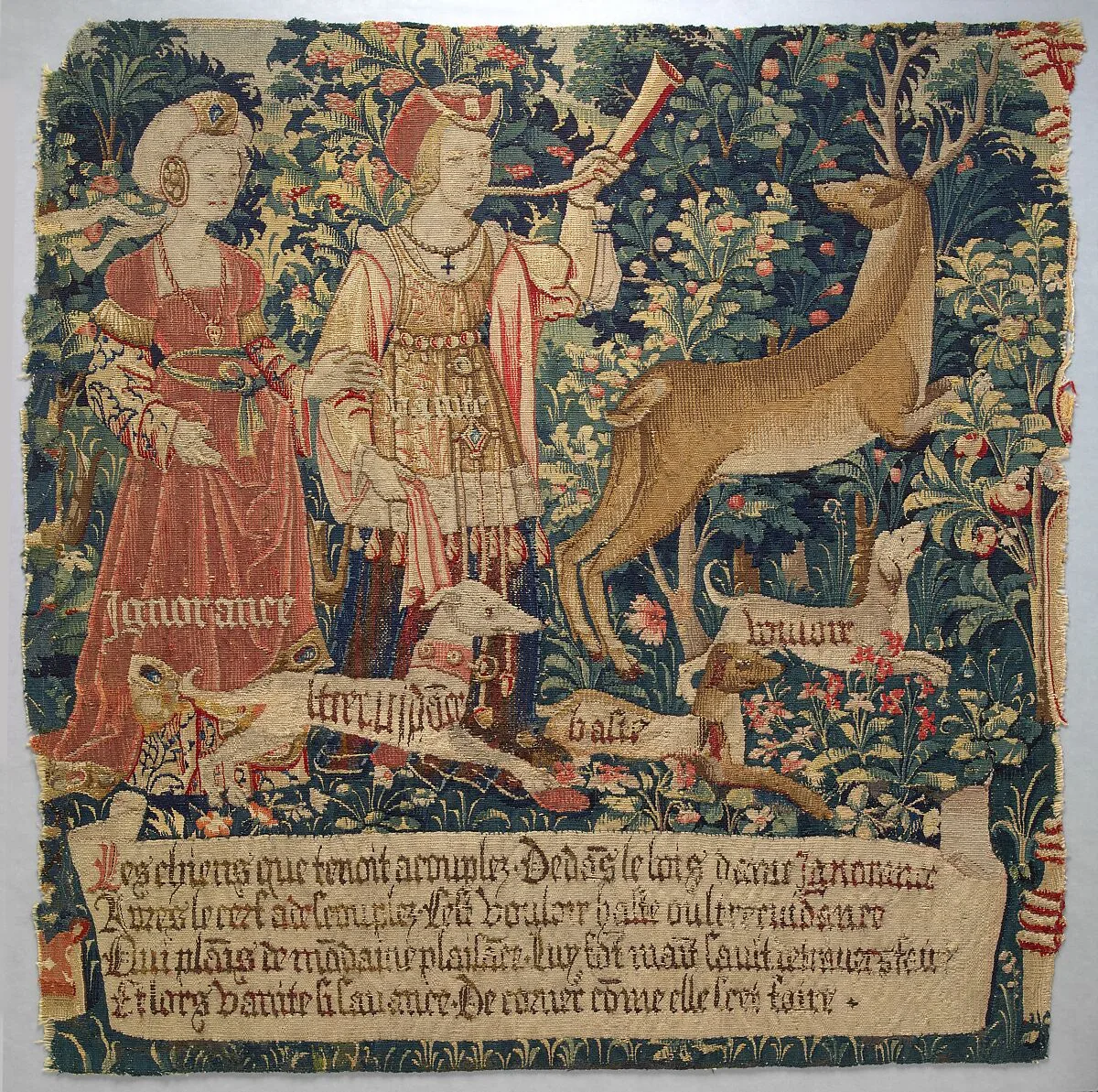 Vanity Sounds the Horn and Ignorance Unleashes the Hounds Overconfidence, Rashness and Desire (from The Hunt of the Frail Stag) — Unknown