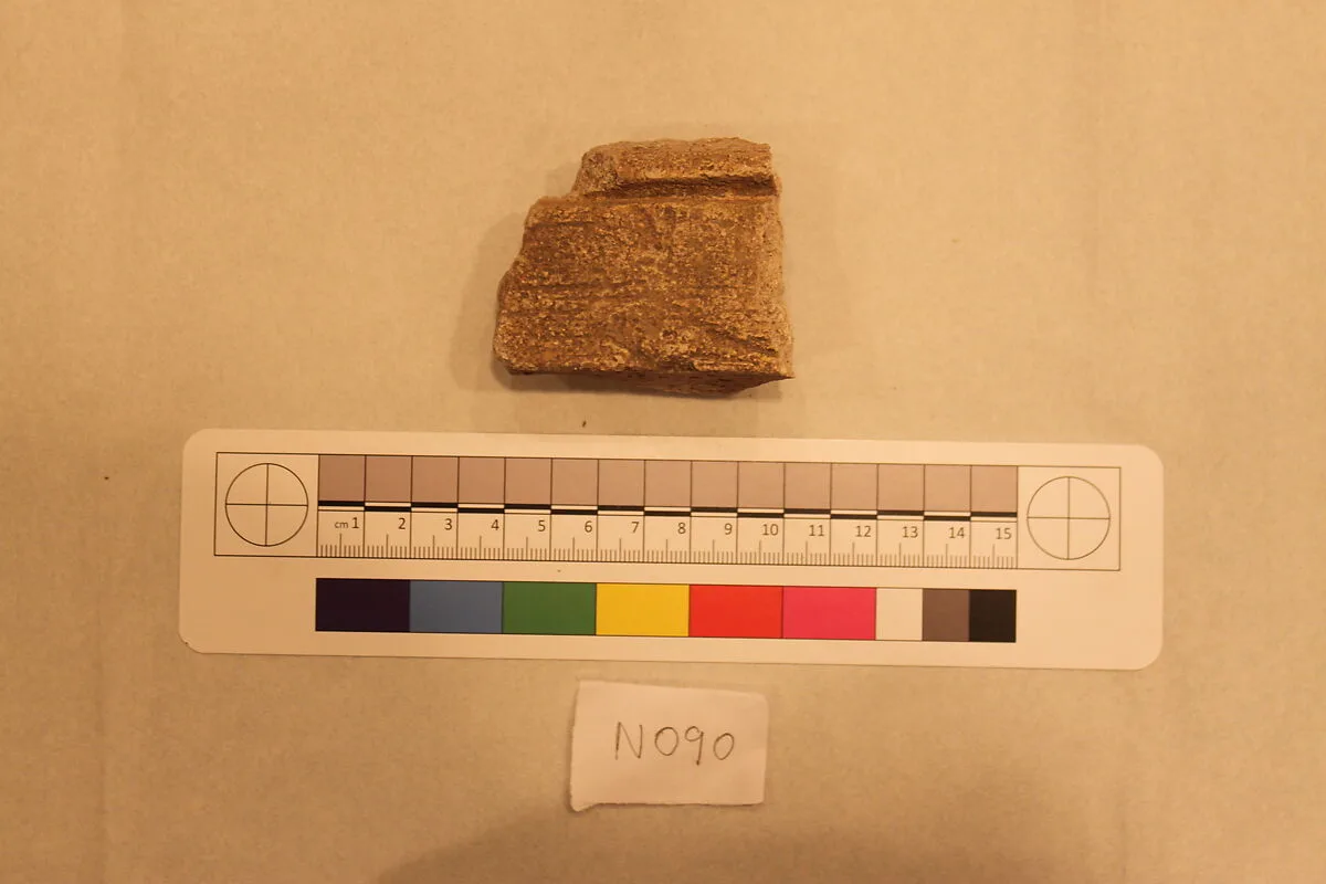 Stucco Fragment — Unknown