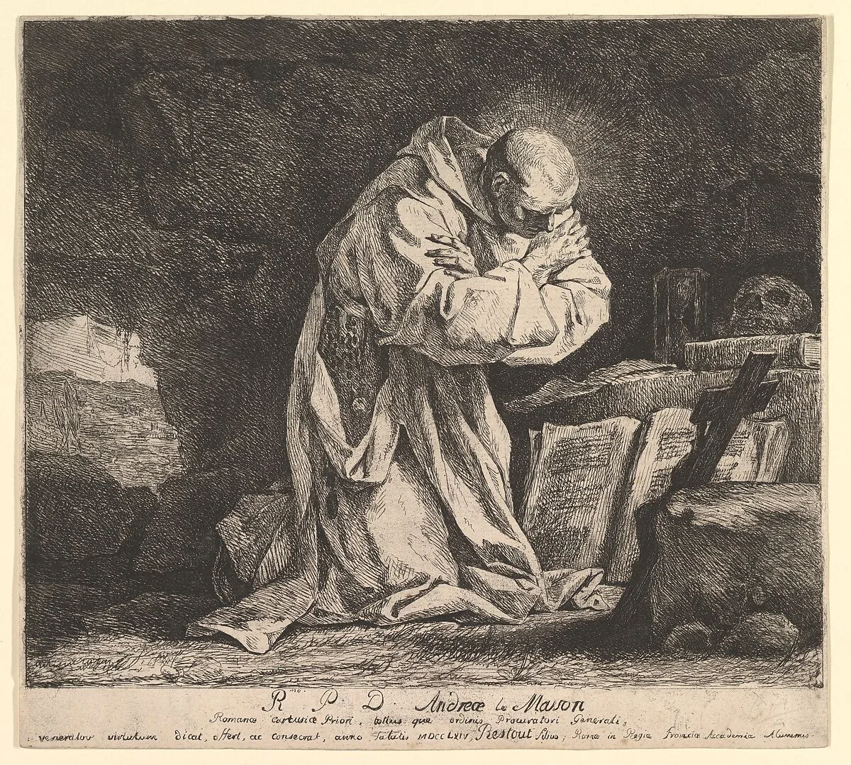 Saint Bruno — Jean Bernard Restout