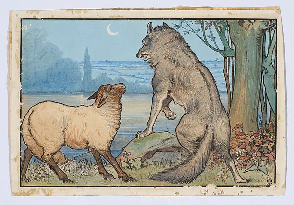 The Wolf and the Sheep — Walter J. Morgan|Aesop