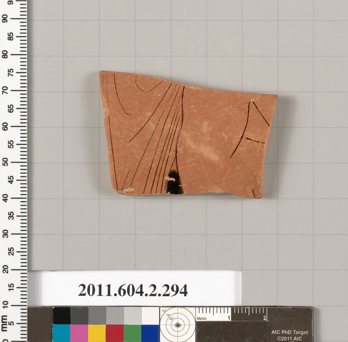 Terracotta fragment of a column-krater (bowl for mixing wine and water) — Unknown