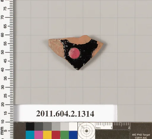 Terracotta fragment of a skyphos (deep drinking cup)