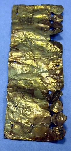 Gold Sheet Ornament