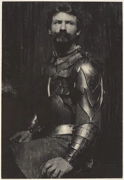The Man in Armor (Self-Portrait) — Frank Eugene